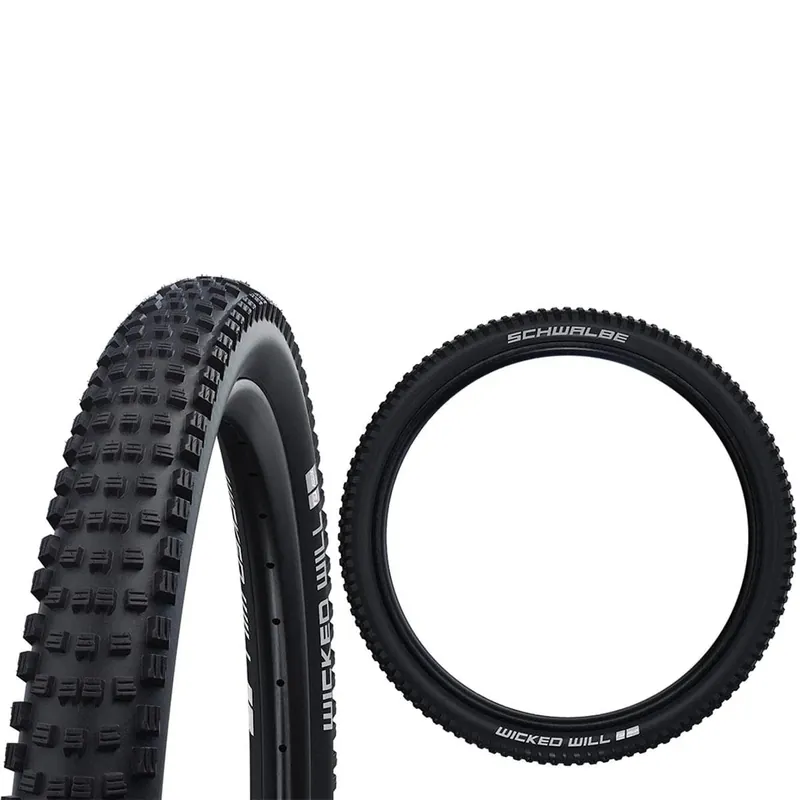 Rengas SCHWALBE WICKED WILL 29x2.60 ADDIX PERFORMANCE TubeType Joustava Musta Loppuunmyynti
