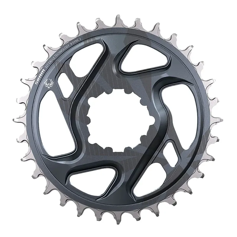 SRAM EAGLE X-SYNC 2 BOOST 11/12V Direct Mount Offset 3mm Harmaa mono-ketjupyörä Uutuus