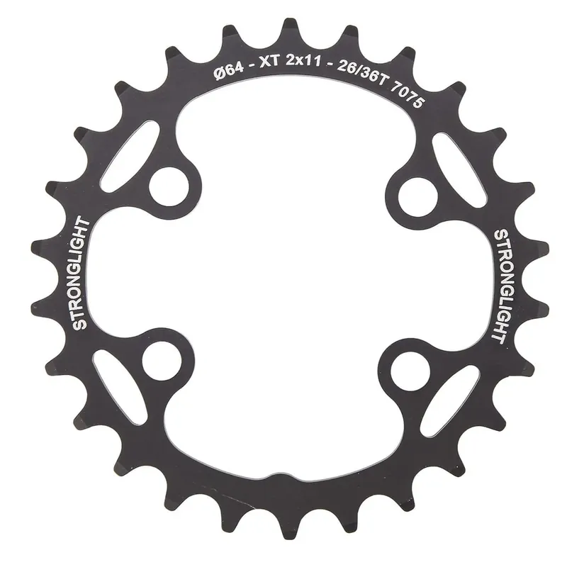 STRONGLIGHT Shimano XT M8000/SLX M7000 11V 4 Reikää 64mm Sisäketjupyörä Uusi Kokoelma