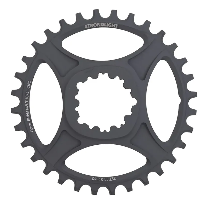 Uutuus STRONGLIGHT HT3 NARROW WIDE 11V Sram Direct Mount Offset 6mm Monoketjupyörä