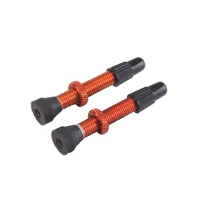 Viikonlopputarjous 2 kpl VAR Presta -venttiilit Alumiini 35 mm Oranssi