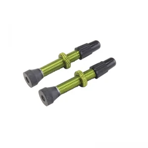 2 kpl VAR Presta -venttiilit Alumiini 35 mm Vihreä Aito