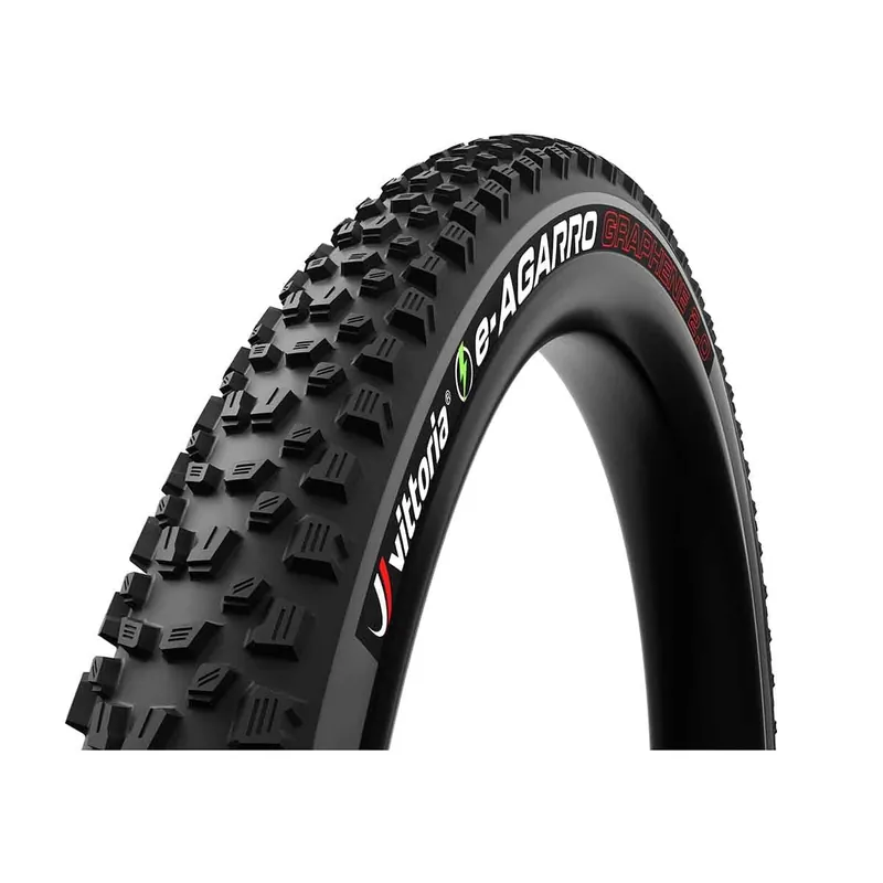 Viikonlopputarjous Rengas VITTORIA E-AGARRO TRAIL 27.5x2.60 TNT 4C Graphène 2.0 Tubeless Ready Joustava Musta/Harmaa