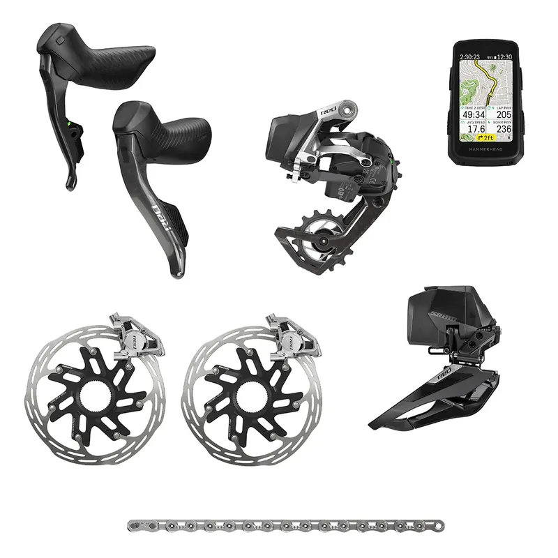 Osta Nyt SRAM RED AXS E1 2X HAMMERHEAD KAROO -miniryhmä