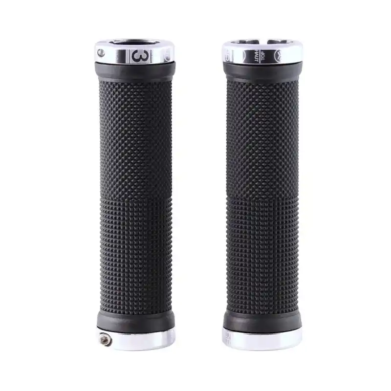 Grips SB3 KHEOPS Lock-On 129 mm Musta/Hopea Heti Saatavilla
