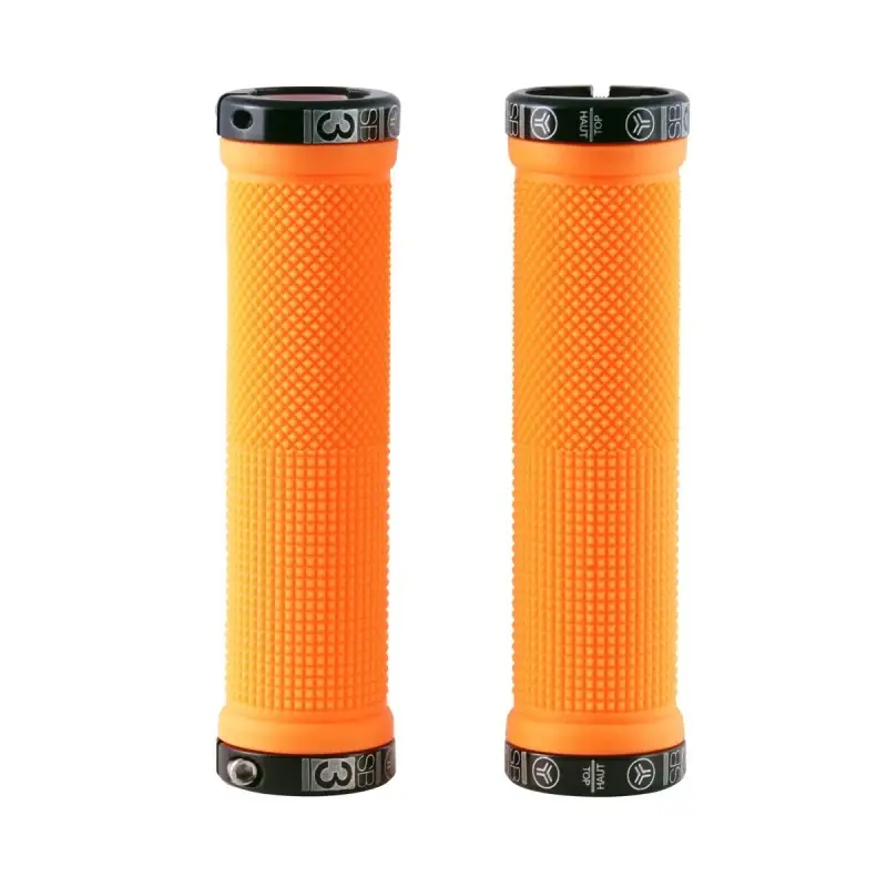 Alennettu Hinta Grips SB3 KHEOPS Lock-On 129 mm Fluoresoiva Oranssi