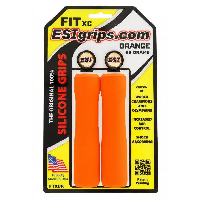 Halpa Hinta Grips ESI FIT XC (EXTRA CHUNKY/CHUNKY COMBO) 130 mm Orange