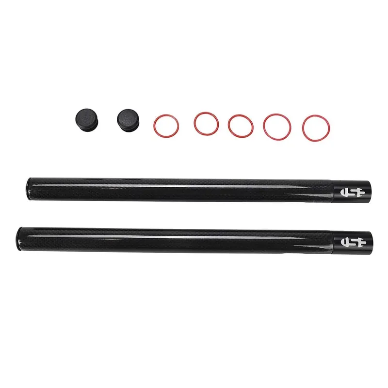 USE AERO 320mm - STRAIGHT SET -jatkovarren jatkeet - Hiilikomposiitti Alennettu Hinta