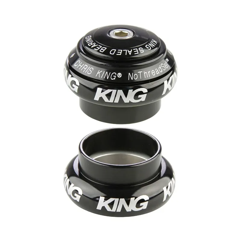 Ulkoinen Ohjainlaakeri CHRIS KING NOTHREADSET 1"1/8 EC34 Musta Vain Tänään