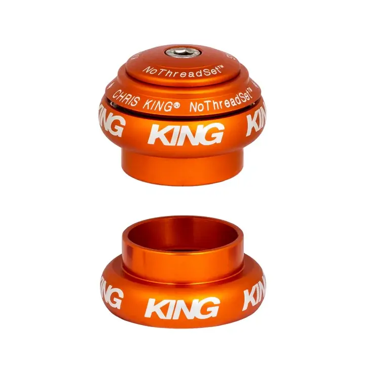 Ulkoinen Ohjainlaakeri CHRIS KING NOTHREADSET 1"1/8 EC34 Oranssi Suosittu
