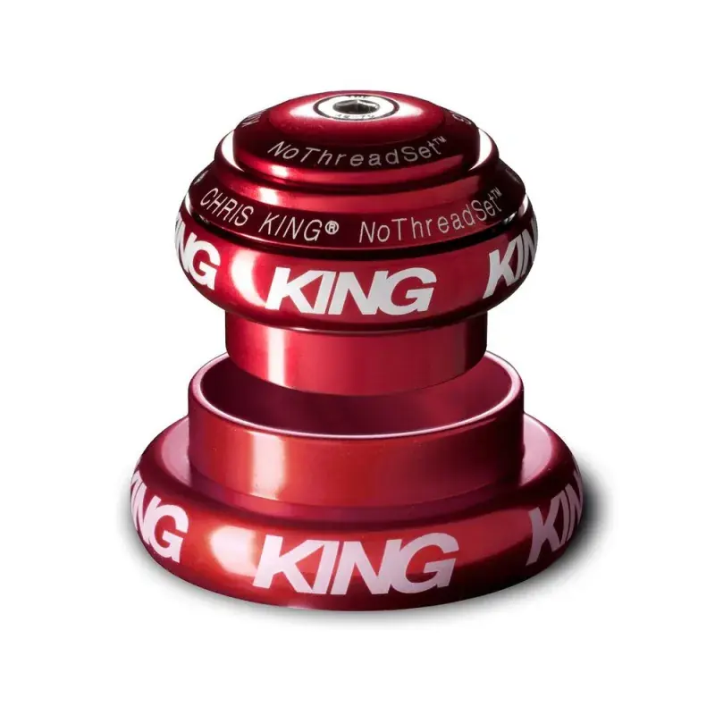 Ulkoinen Ohjainlaakeri CHRIS KING NOTHREADSET 1"1/8-1.5" EC34/EC44 Punainen Kampanjahinta