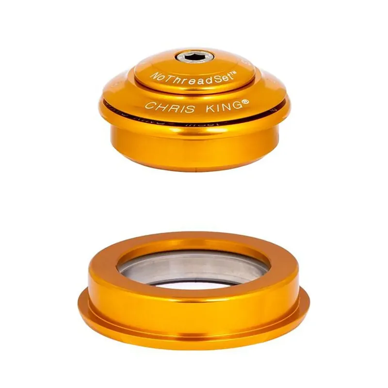 Puoliintegroitu Ohjainlaakerisarja CHRIS KING INSET 2 1"1/8-1.5" ZS44/ZS56 Kulta Vain Tänään