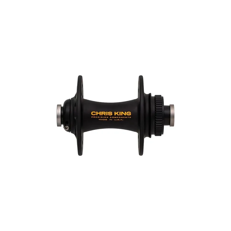 Tilaa Heti CHRIS KING R45D 12x100mm Center Lock Etunapa Musta/Kulta
