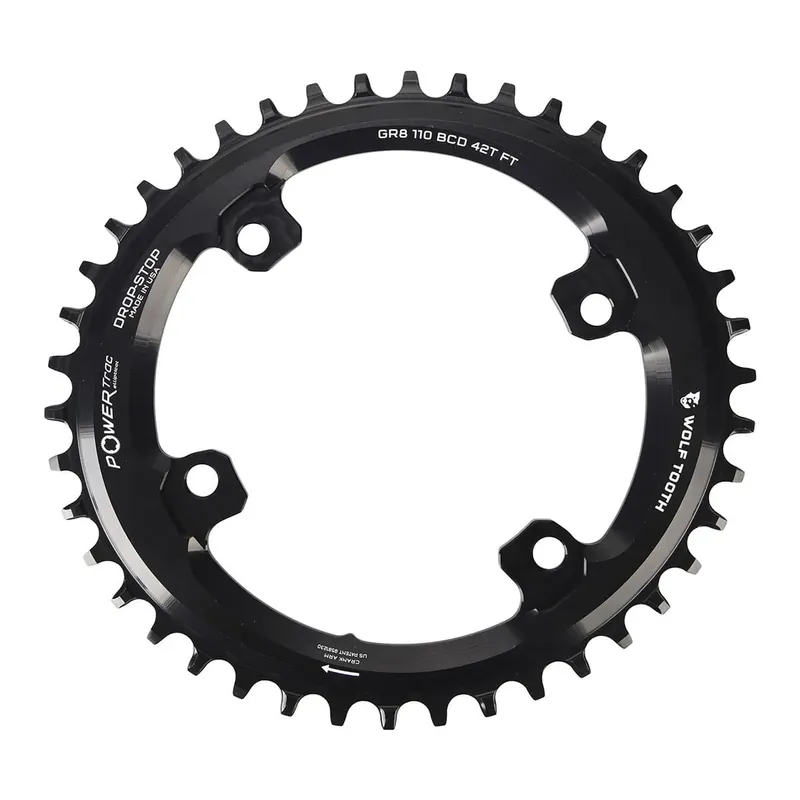 Lähetetään Heti Soikea yksivaihdannainen ketjupyörä 11V WOLF TOOTH Shimano GRX RX810/RX600 110mm