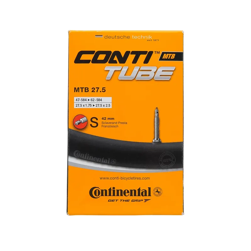 CONTINENTAL 27.5x1.75-2.5 Presta 42mm sisärengas Uusi Malli