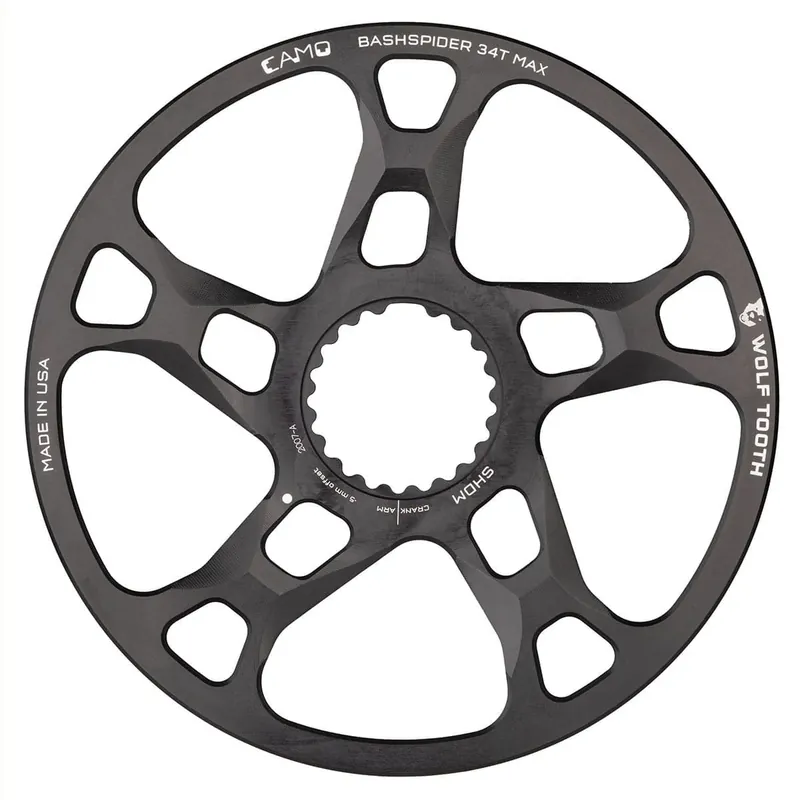 Kuuma Tarjous Bash Guard WOLF TOOTH CAMO M5 Shimano Boost Offset -5mm