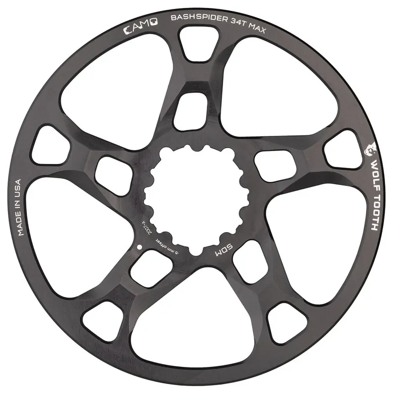 Bash Guard WOLF TOOTH CAMO M5 Sram Boost Offset -5mm Tehdashinta