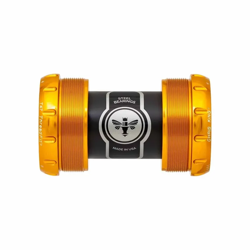 Osta Nyt Kampiakselin laakeri CHRIS KING ThreadFit T47 30X 68/73mm Kulta