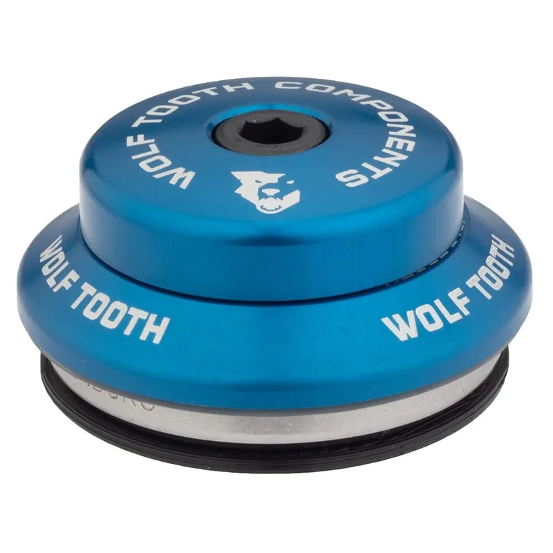 Yläkuppi integroituun ohjauskeskukseen WOLF TOOTH PREMIUM 1"1/8 IS42 Stack 7mm sininen Älä Missaa