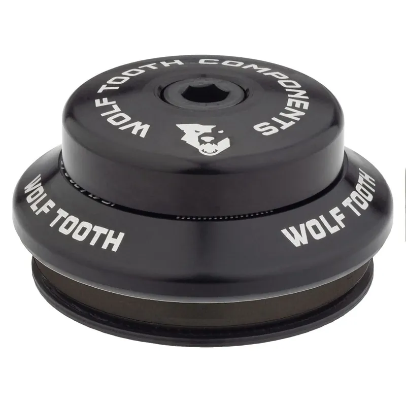 WOLF TOOTH 1"1/8 IS41 Stack 7mm Musta yläkuppi integroidulle ohjainlaakerille Alkuperäinen