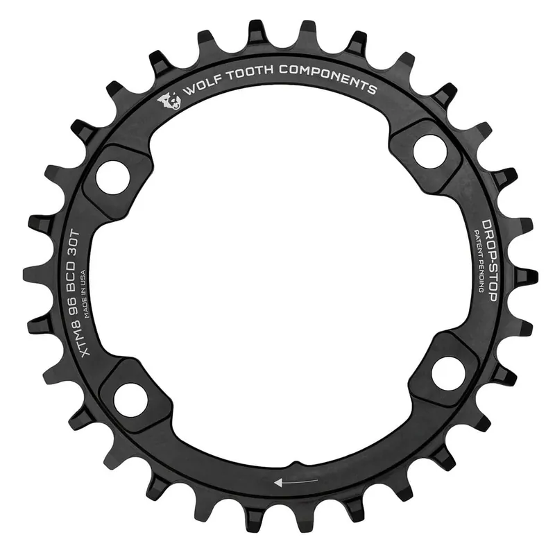 Ilmainen Palautus WOLF TOOTH 96 BCD 11V Shimano XT M8000/SLX M7000 4 reikää 96mm musta mono-ketjupyörä