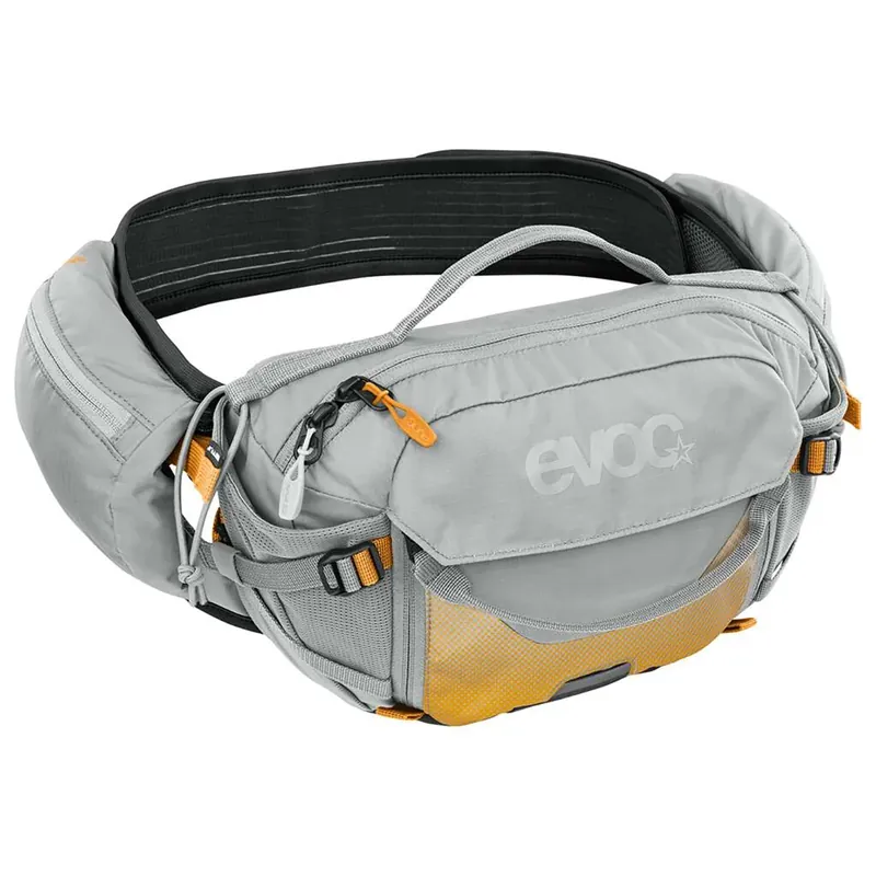 Uusi Malli EVOC HIP PACK PRO E-RIDE 3L harmaa vyölaukku