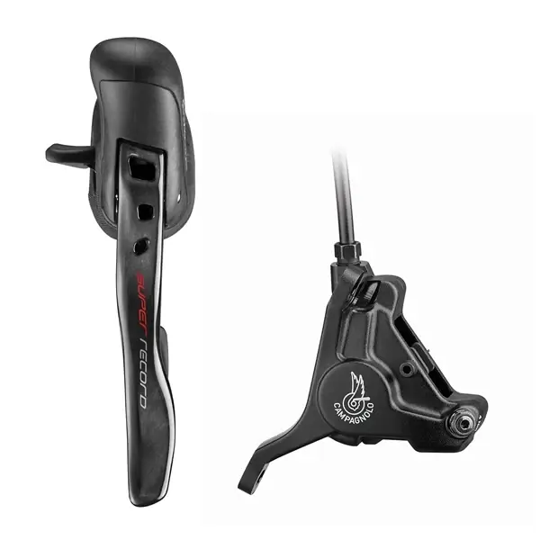 Vasen vipu ja etujarrusatula 160 mm CAMPAGNOLO SUPER RECORD Flat Mount ilman kiekkoa Flash-Tarjous