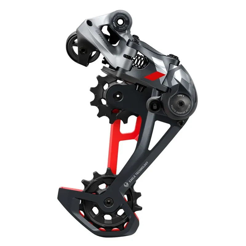 SRAM X01 EAGLE 12V -takasiirtäjä punainen Alennus