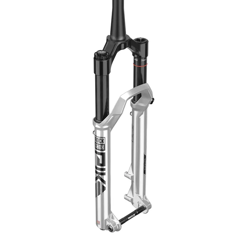 Haarukka ROCKSHOX PIKE ULTIMATE CHARGER 3 RC2 29 DEBONAIR+ Kartiomainen Akseli 15x110mm Boost Hopea Rajoitettu Tarjous