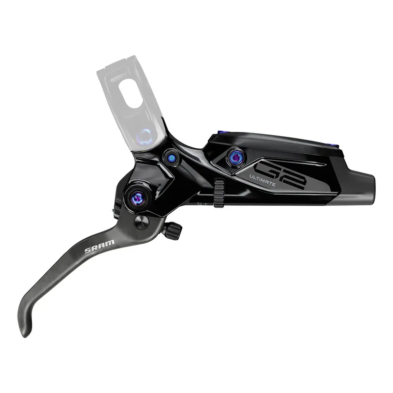 Viikonlopputarjous Täydellinen Vipu SRAM G2 Ultimate (A2) Kiiltävänmusta Rainbow-ruuvit 11.5018.052.011