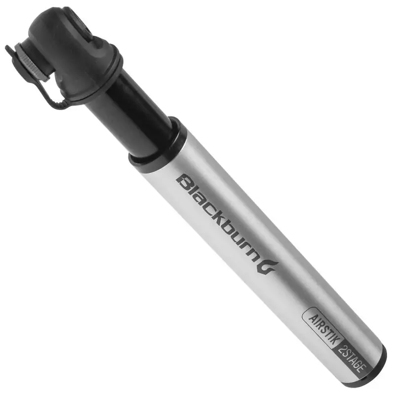 Käsipumppu BLACKBURN AIRSTIK 2STAGE Hopea Superhinta