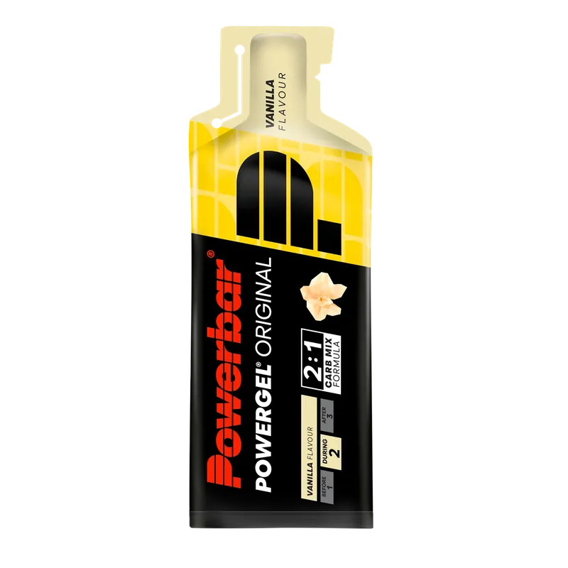 Energiageeli POWERBAR POWERGEL ORIGINAL (41 g) Vanilja Suosittu