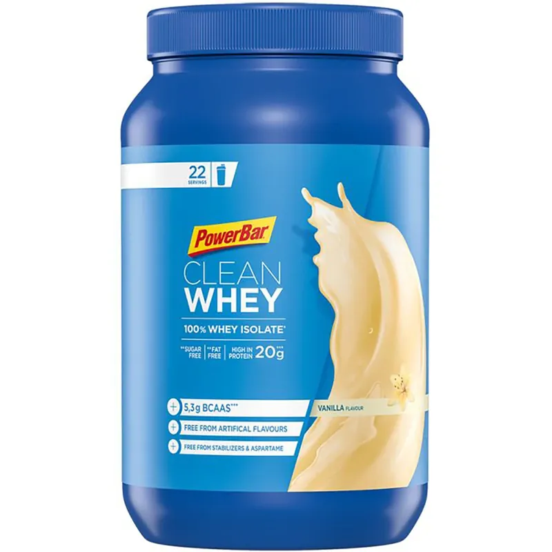 Uutuus Proteiinijuoma POWERBAR CLEAN WHEY 100% Isolate (570g) Vanilja