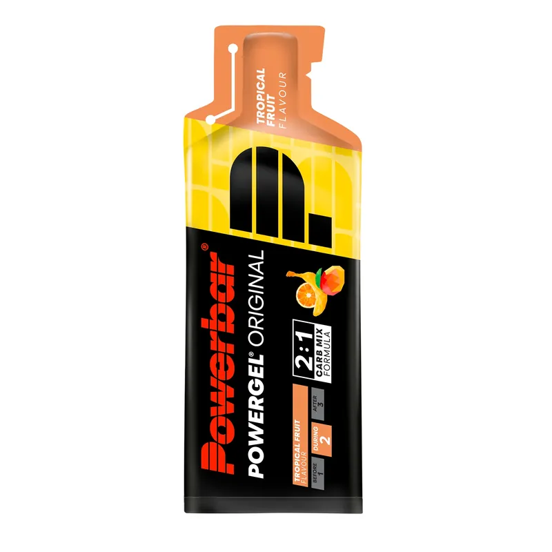 Tarjoushinta POWERBAR POWERGEL ORIGINAL -energiageeli (41 g) Trooppinen hedelmä