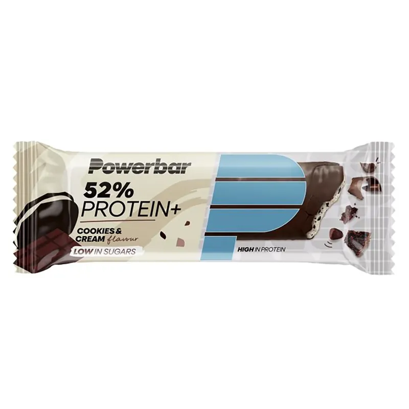 Flash-Tarjous POWERBAR 52% PROTEIN PLUS -palautumispatukka (55 g) Cookies & Crème