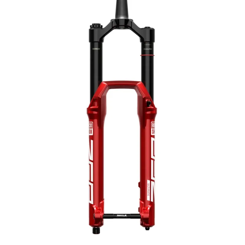 Tukkuhinta Haarukka ROCKSHOX ZEB ULTIMATE CHARGER 3.1 RC2 27.5" DEBONAIR+ Kartiomainen Akseli 15x110mm Boost Sähkönpunainen