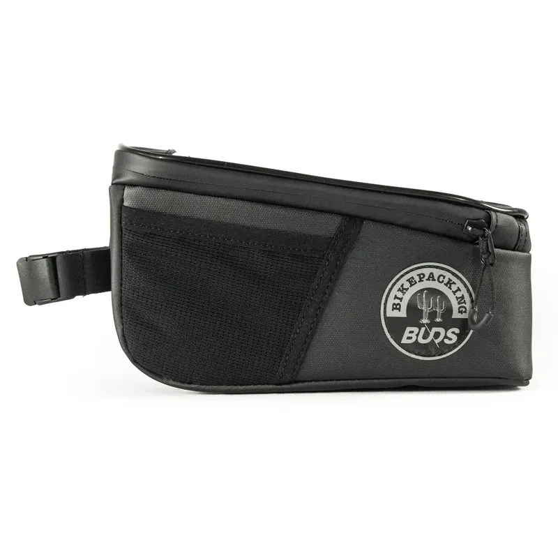 Vain Rajoitetun Ajan Runkolaukku BUDS TOP FRAME BAG 1.5L musta