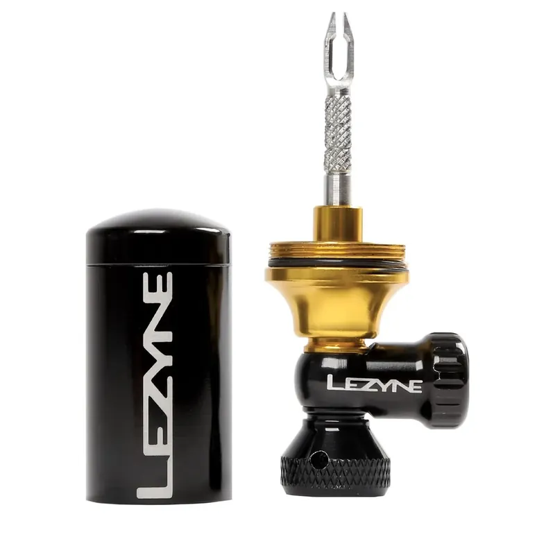 LEZYNE BLASTER Tubeless-Korjaussarja CO2-Iskijällä + 5 Tiivistetulppaa Paras Hinta