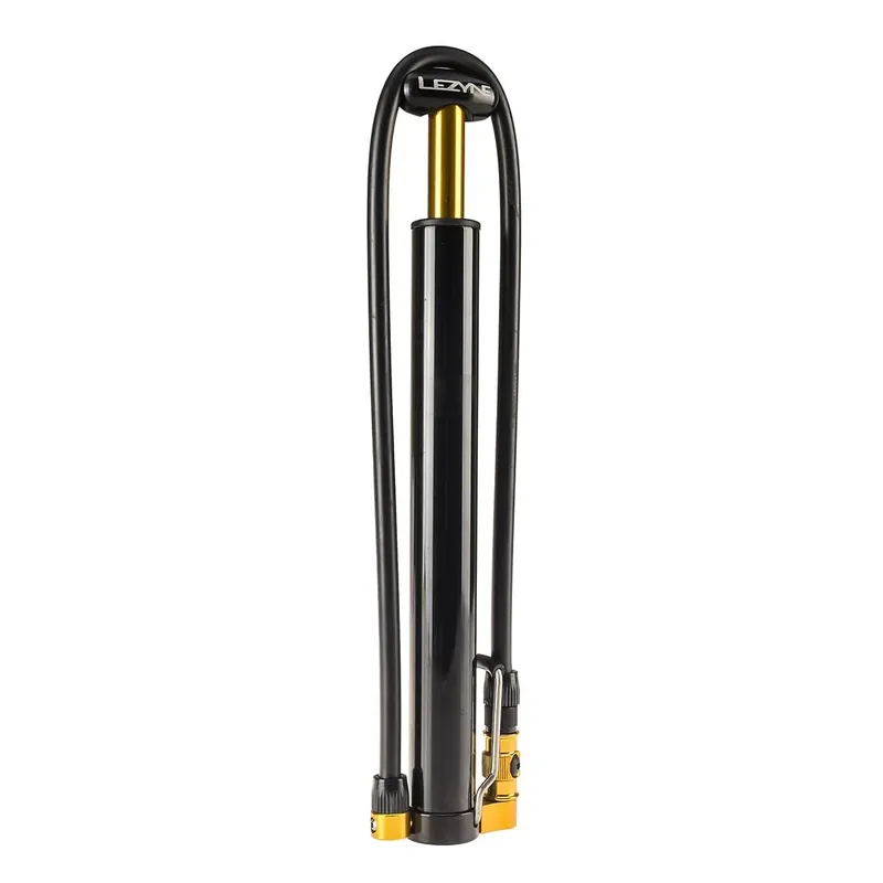 LEZYNE MICRO FLOOR DRIVE HP Musta Kompakti Jalkapumppu Suosittu