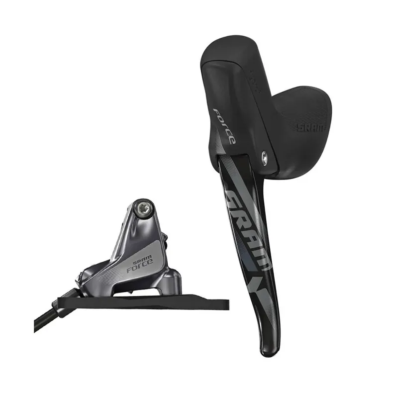 Ilmainen Palautus SRAM FORCE CX1 Flat Mount -vasen jarrukahva ja etusatula