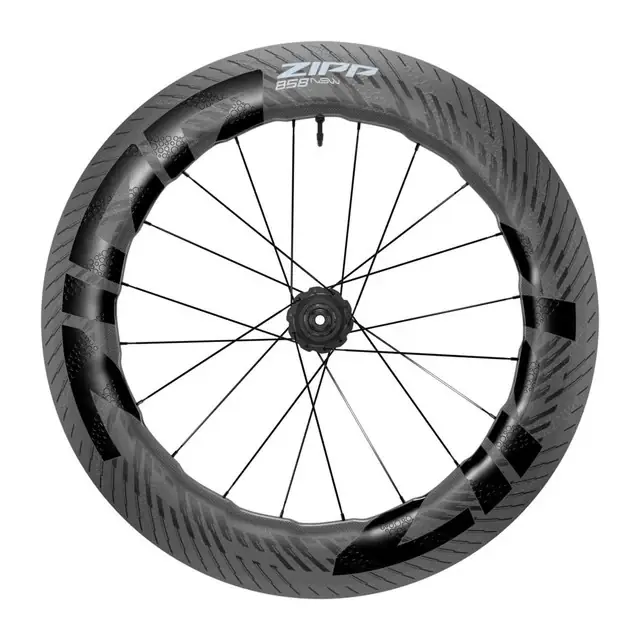 Löytö ZIPP 858 NSW DISC Tubeless Ready (Center Lock) -takapyörä
