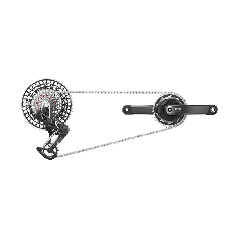 Superhinta Ryhmäsetti SRAM XX-SL EAGLE POWERMETER T-Type AXS Q174 DUB 34 hammas 10/52