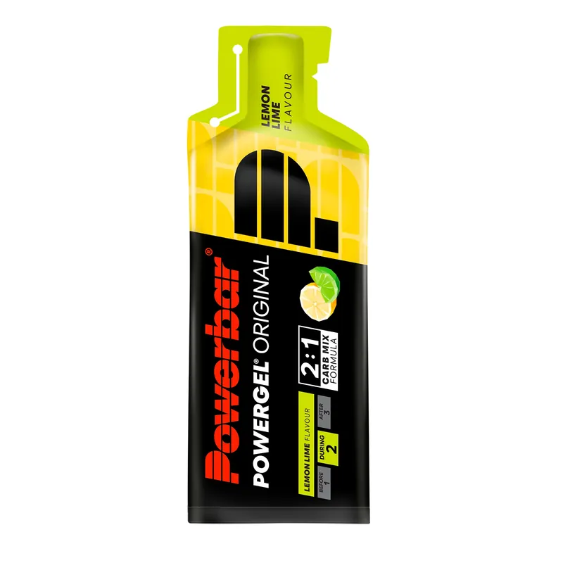 Energiageeli POWERBAR POWERGEL ORIGINAL (41gr) Limettiä Vain Rajoitetun Ajan