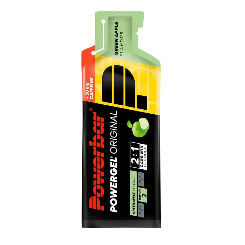 Energiageeli POWERBAR POWERGEL ORIGINAL (41gr) Omena Heti Saatavilla
