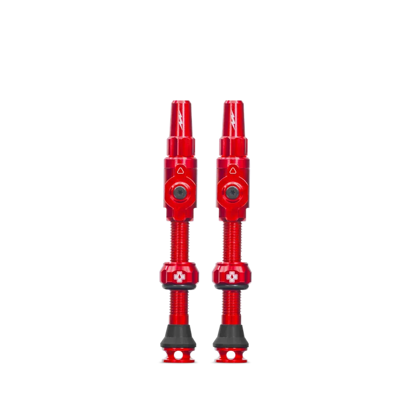 MUC-OFF Big Bore Lite (Presta) Large Tubeless-venttiilit Punainen Alennus