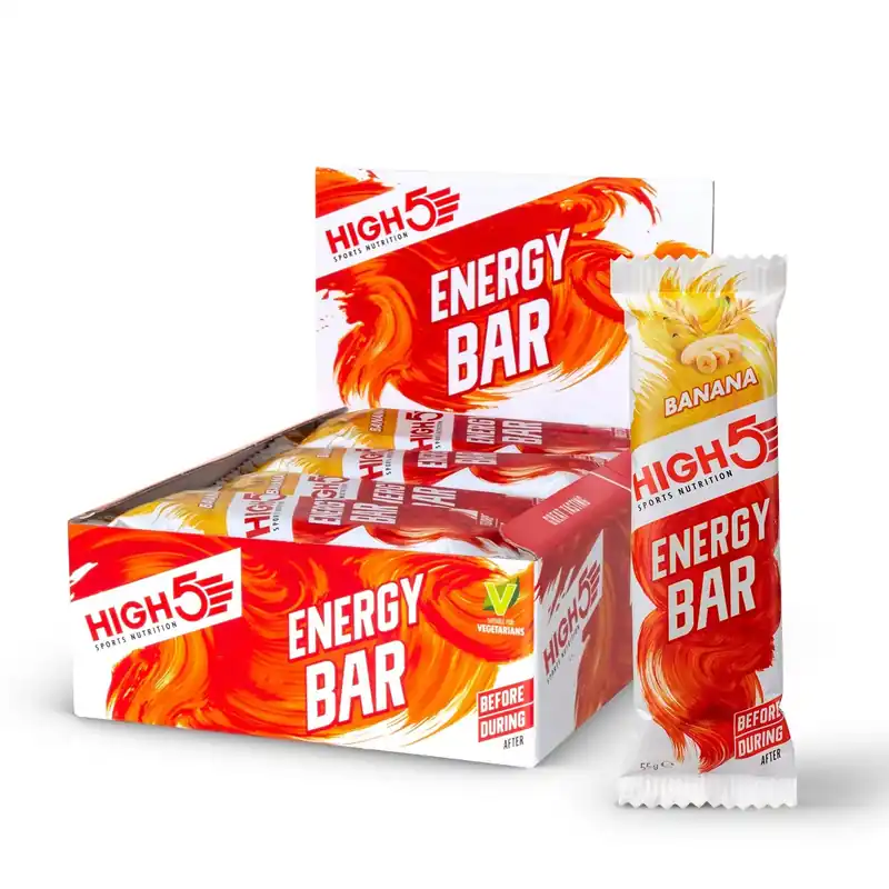 HIGH5 ENERGY BAR -energiapatukka (55 g) Banaani Korkea Laatu