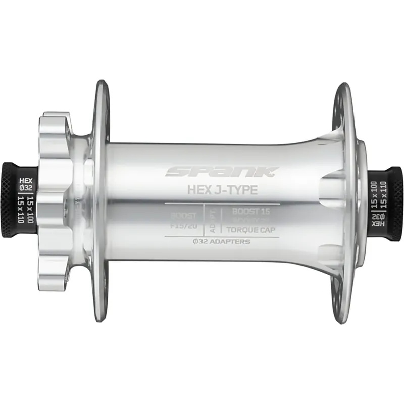 Etunapa SPANK HEX J-Type 15/20 mm Boost Hopea Tukkuhinta