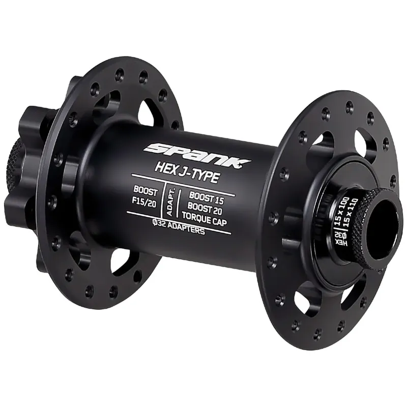 Tarjoushinta Etunapa SPANK HEX 15/20 mm Boost Musta