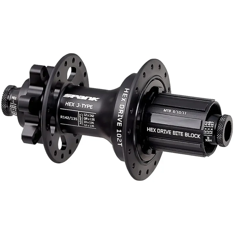 SPANK HEX DRIVE 102T 12x135/142 mm Takanapa Ajankohtainen