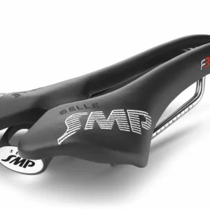 Satula SMP F30 Leveys 149mm Inox-tangot Musta Flash-Tarjous